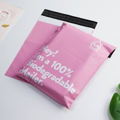 Customized clothing bags, made of environmentally friendly and biodegradable materials, are used for transportation and mailing, and feature customized logo printing