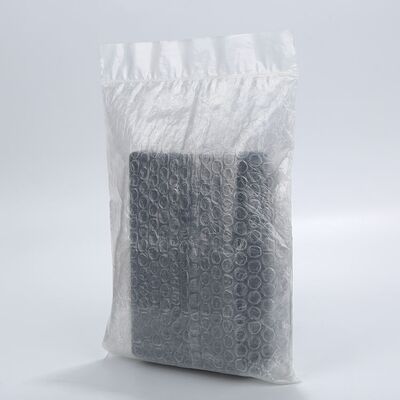 Shockproof foam zipper express delivery bags, thickened transportation, environmentally friendly transparent plastic self-sealing bags
