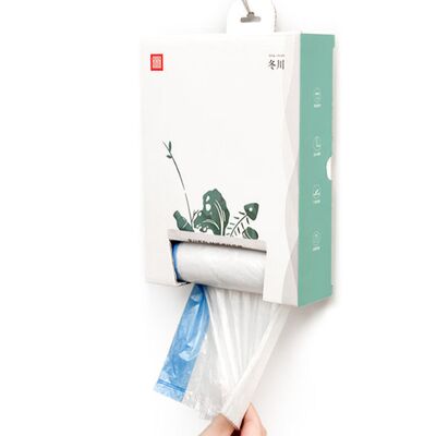 Recyclable household high kitchen garbage bags, drawstring garbage bags, trash cans, and recyclable garbage bags