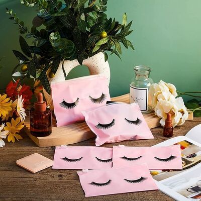 EVA white, pink, black zipper bags, eyelash clothes, cosmetics, recyclable patches, storage bags, diaper packaging