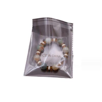 10*10CM Explosion-proof Edge Transparent Paper Self-adhesive Shrink Bags Black Gravure Printing Bag Recyclable
