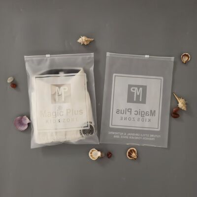 Custom CPE Frosted Zipper Bag Production Process | Waterproof Reusable Plastic Zip Bag Manufacturing